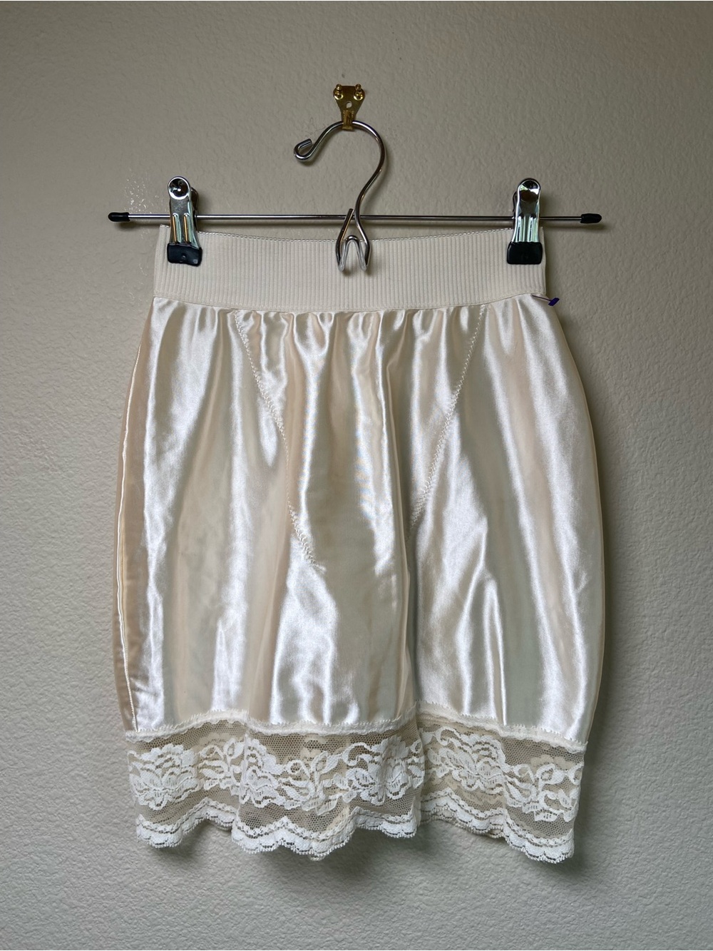 Vintage Victorias Secret Satin Skirted Panties